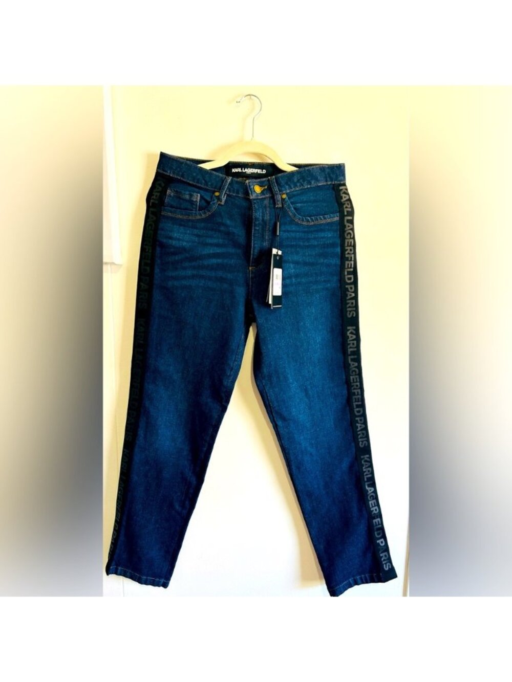 KARL LAGERFELD VINTAGE GLAM JEANS 🔥👖